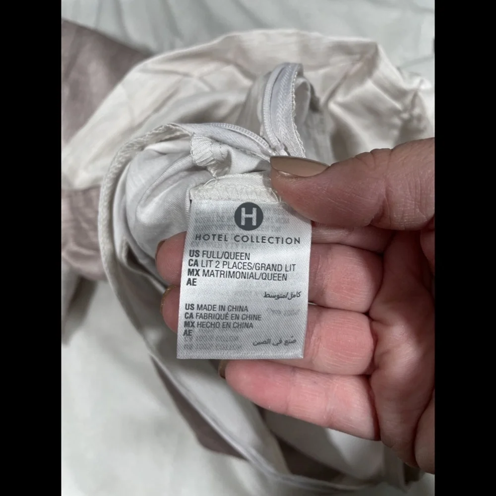 NIB‎ Hotel Collection Woodrose Full/Queen Duvet Cov